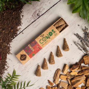 Sahumerios Conos - Pachuli y Palo Santo